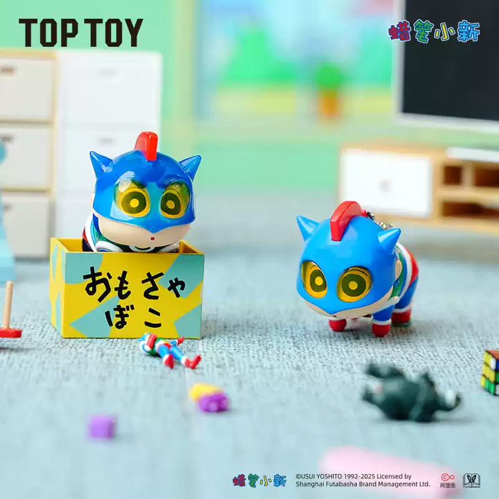 Original TopToy Crayon Shin Chan Flying Super Power 蜡笔小新盲盒飞天超能力系列萌粒盲袋