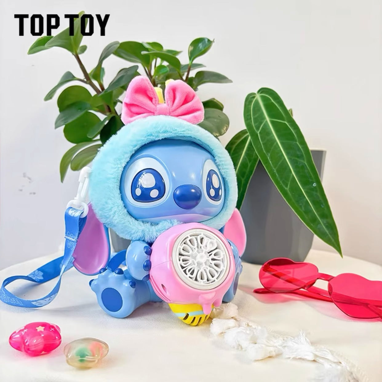 Original TOPTOY Disney Stitch Character Bubble Blower 史迪奇