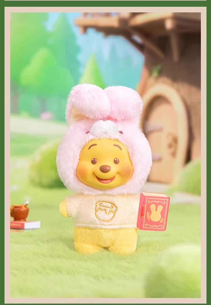 TOPTOY Disney Winnie the Pooh Storybook Series  Soft Vinyl Plush Bag