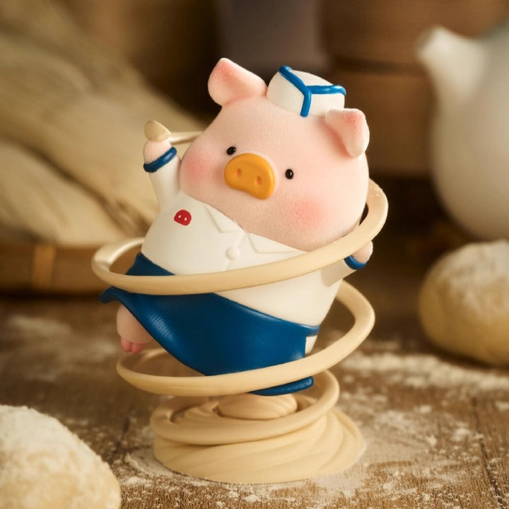 Toyzeroplus + Original Lu’s Little Restaurant Series Flocked Blind Box Toy