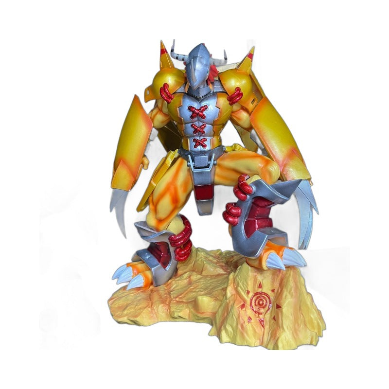 GK Golden War Greymon PVC Figure - H38 W32 D24