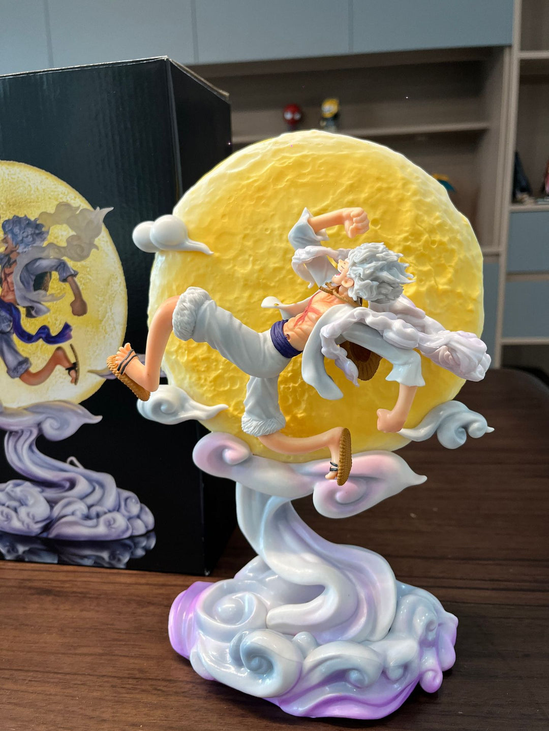 One Piece Moonlight Nika Luffy Figure GK