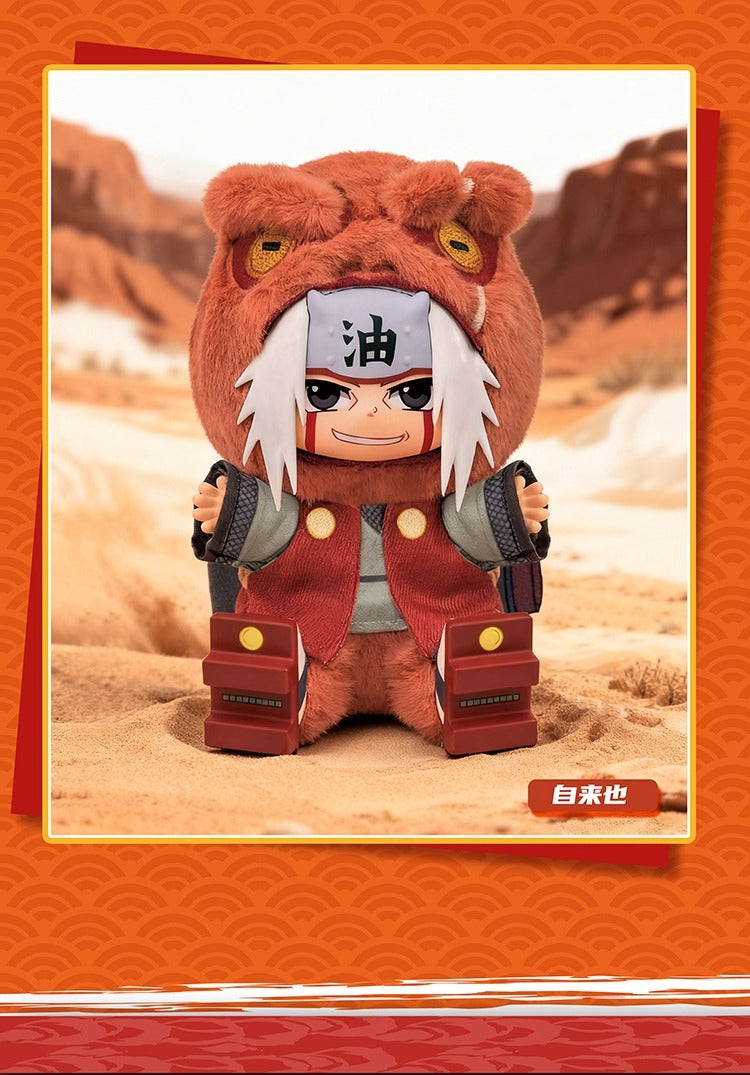 Ready Stock EAKI Naruto Sitting Series Soft Vinyl Plush – Naruto / Kakashi / Sasuke Blind Box Gift