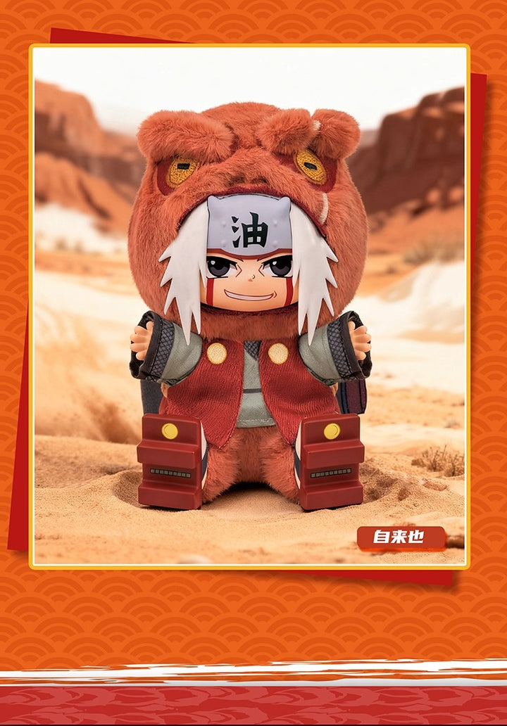 Ready Stock EAKI Naruto Sitting Series Soft Vinyl Plush – Naruto / Kakashi / Sasuke Blind Box Gift
