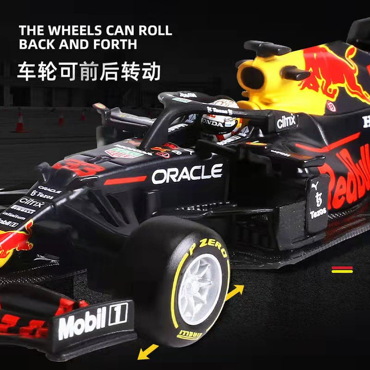 Bburago 1:43 Red Bull Racing car RB16 Formula 1 Alloy Diecast Model with Acrylic Box Display