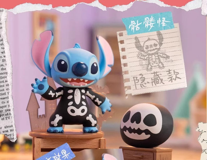 TOPTOY Stitch Weird Diary Halloween Blind Box 正版迪士尼史迪奇搞怪日记系列盲盒