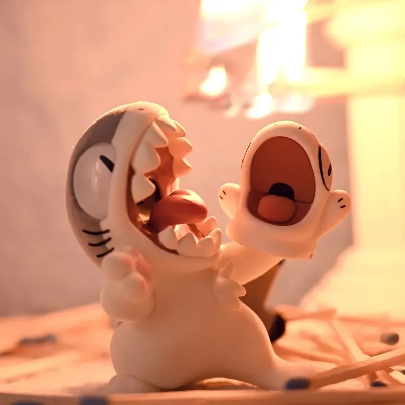 Original I'm Sharkitty Series Ver.1 Blind Box 我就是鲨猫系列第1弹盲盒手办摆件可爱超萌公仔礼物