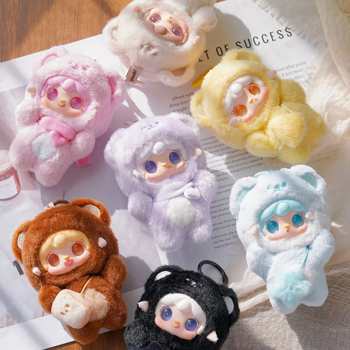 YOOKI TAKE A BITE OF BEAR アソートボックス Original YOOKI Take A Bite Of Bear Series Plush Blind Box 氧