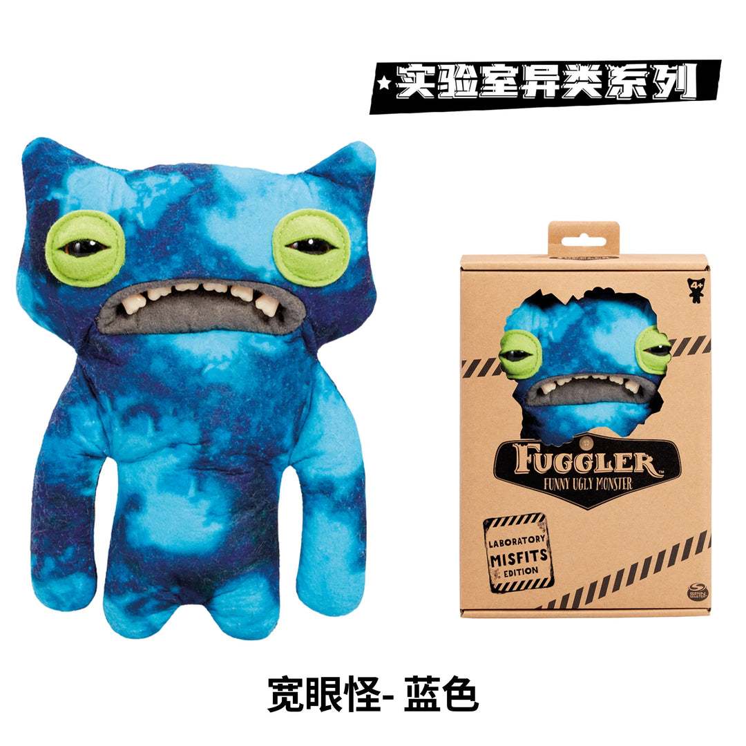 Original Fuggler Funny Ugly Monster Laboratory Misfits Edition 正版fuggler萌牙怪兽玩偶放克牙宝丑萌牙齿搞怪毛绒公仔