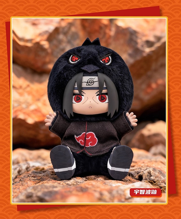 Ready Stock EAKI Naruto Sitting Series Soft Vinyl Plush – Naruto / Kakashi / Sasuke Blind Box Gift