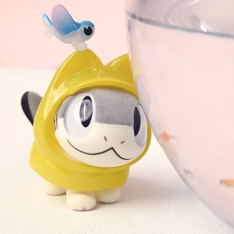 Original I'm Sharkitty Series Ver.1 Blind Box 我就是鲨猫系列第1弹盲盒手办摆件可爱超萌公仔礼物