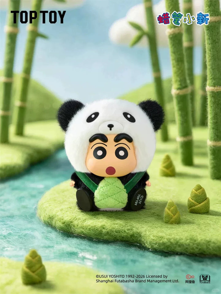 TOPTOY Crayon Shin-chan Zootopia Series Blind Box Toys Plush Toys Gifts and Ornaments 正版蜡笔小新动物城市系列盲盒潮玩周边毛绒玩偶礼物摆件