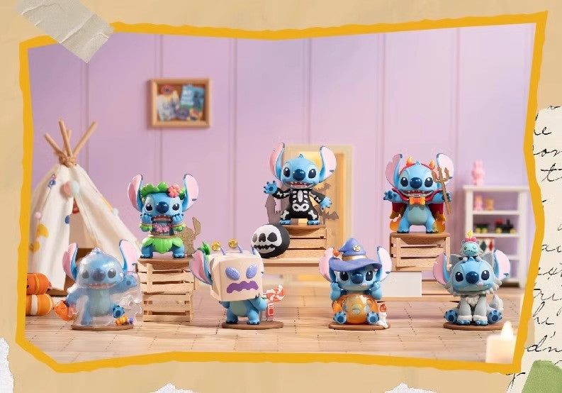 TOPTOY Stitch Weird Diary Halloween Blind Box 正版迪士尼史迪奇搞怪日记系列盲盒