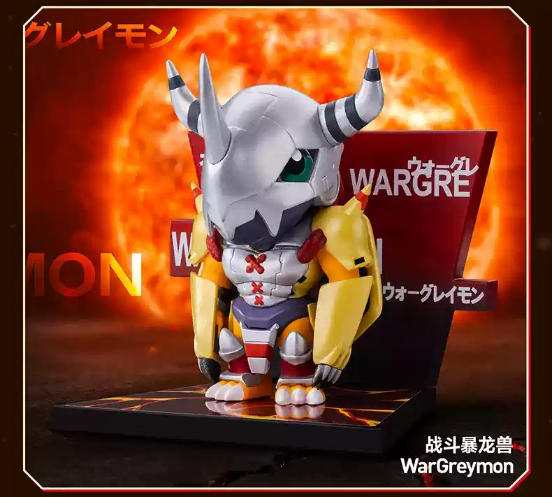 Original POPMART Digimon Adventure Fridge Magnet Series Figures Blind Box 泡泡玛特数码宝贝冰箱贴系列盲盒手办玩具桌面摆件礼物