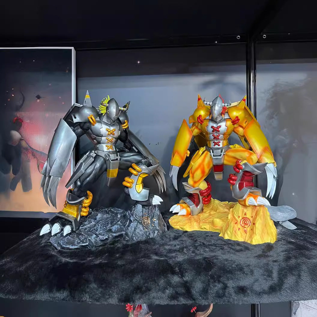 GK Golden War Greymon PVC Figure - H38 W32 D24