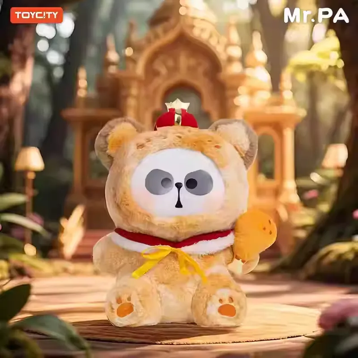 Original TOYCITY Mr.PA 400% Animal Party Series Blind Box 正版MR PA耙老师动物派对复合毛绒盲盒-400%大体玩具手办