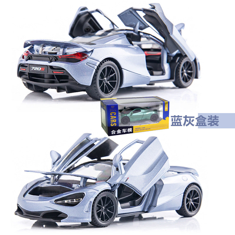 Welly 1:32 McLaren 720S Supercar Hypercar Diecast Model Collectibles Car Toys Model