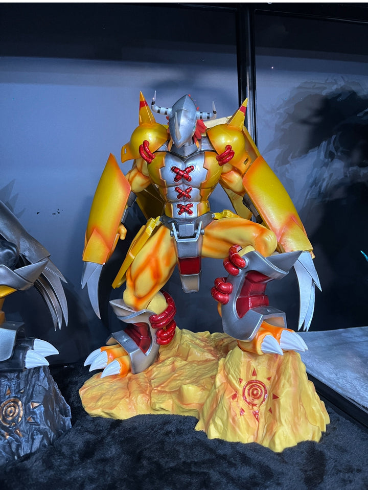 GK Golden War Greymon PVC Figure - H38 W32 D24