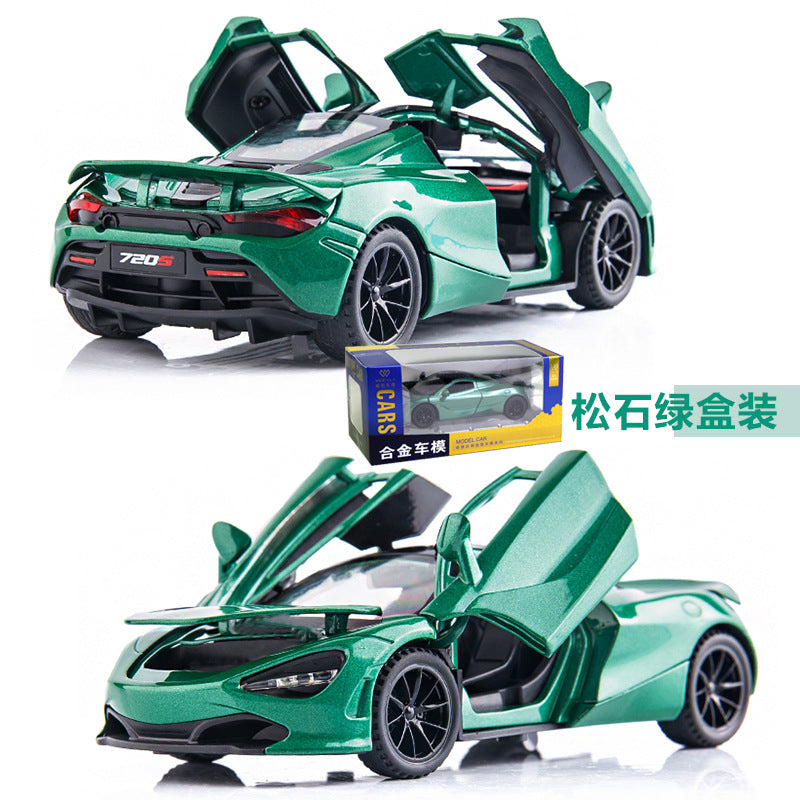 Welly 1:32 McLaren 720S Supercar Hypercar Diecast Model Collectibles Car Toys Model