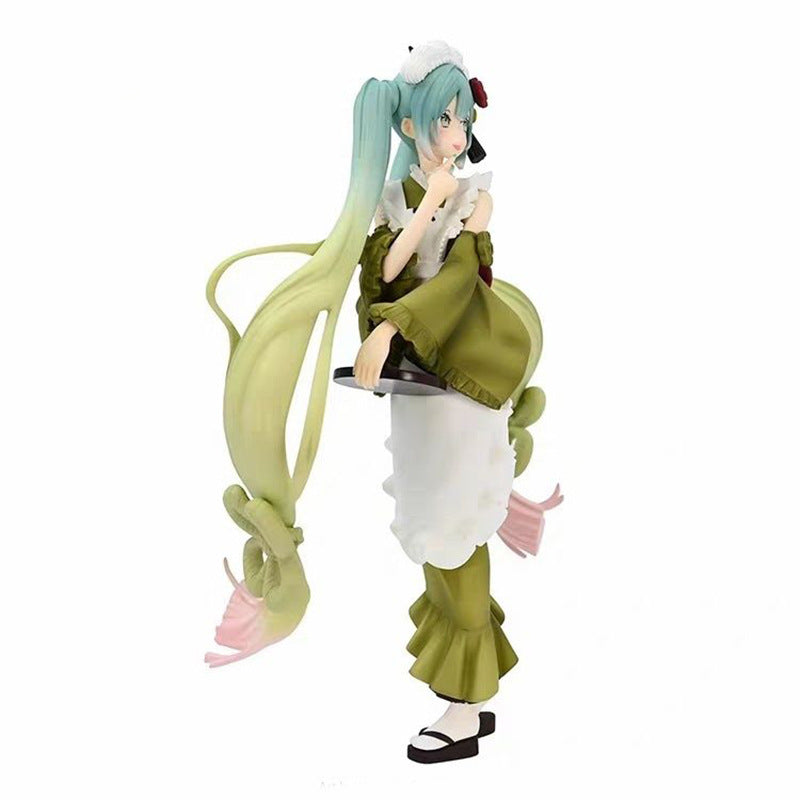 Furyu Hatsune Miku Matcha Parfait Green Ver. (Height: 16cm).