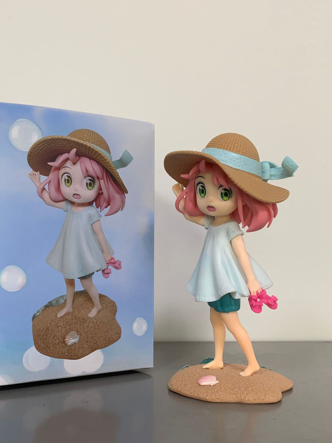 Spy x Family Beach Anya PVC Figure  间谍过家家 沙滩阿尼亚 PVC 手办 17CM