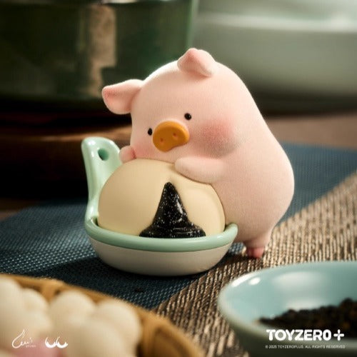 Toyzeroplus + Original Lu’s Little Restaurant Series Flocked Blind Box Toy