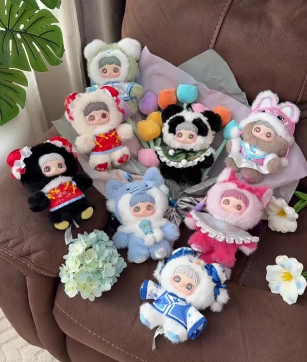 Original Hitoy MayMei Spring Poetry Series Plush Blind Box 霉霉三代春之诗盲盒毛绒玩偶公仔包包挂饰女生日礼物