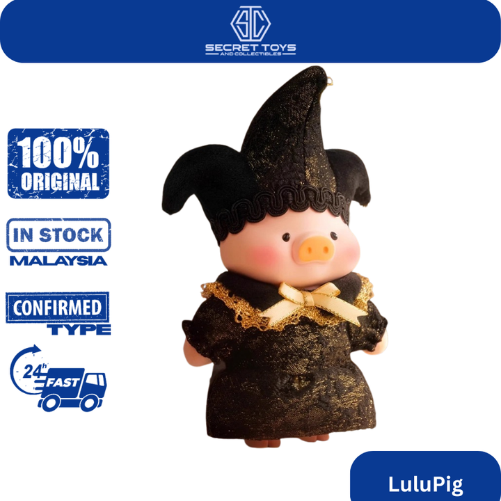 TOYZERO+ Lulu Pig “Fate Angel” Series Blind Box – Soft Vinyl Face Plush Figure