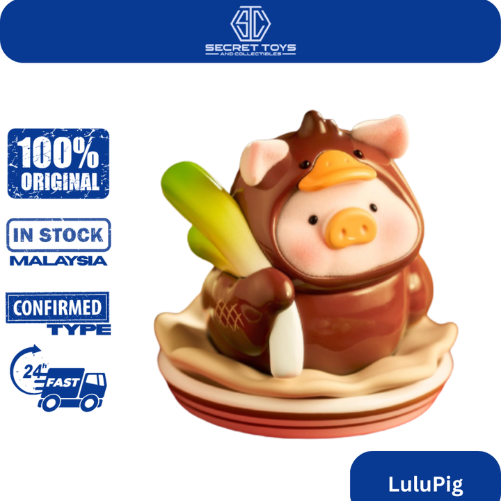 Toyzeroplus + Original Lu’s Little Restaurant Series Flocked Blind Box Toy