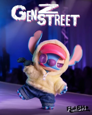 Original Stitch Genz plush pendant blind box 正版迪士尼史迪仔GenZ街头系列盲盒玩具