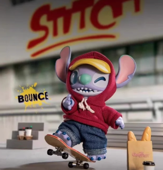 Original Stitch Genz plush pendant blind box 正版迪士尼史迪仔GenZ街头系列盲盒玩具
