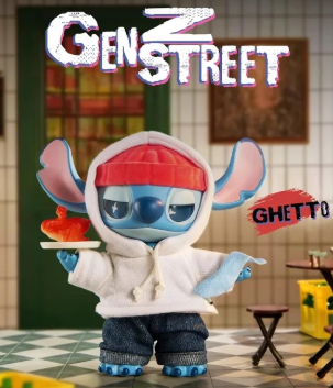 Original Stitch Genz plush pendant blind box 正版迪士尼史迪仔GenZ街头系列盲盒玩具