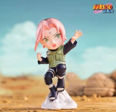 Ready Stock POPMART Naruto Ninja Wars Series Mystery Box Trendy Figure Naruto Toy Gift POPMART