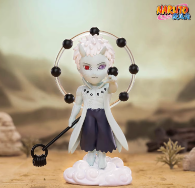 Ready Stock POPMART Naruto Ninja Wars Series Mystery Box Trendy Figure Naruto Toy Gift POPMART