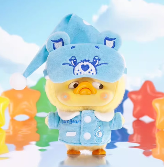 Ready Stock Original Upset Duck Care Bears V5 Be Rainbow Duck 正版烦人鸭化身彩虹鸭系列第五弹