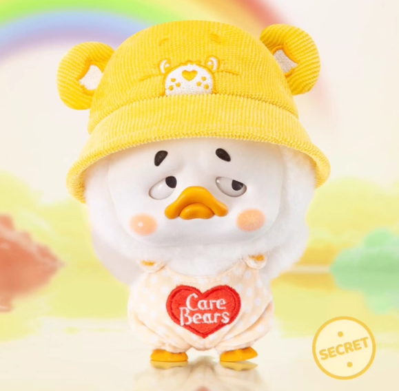 Ready Stock Original Upset Duck Care Bears V5 Be Rainbow Duck 正版烦人鸭化身彩虹鸭系列第五弹