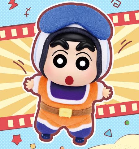 Original TOPTOY Crayon Shin Chan Classic Life Vinyl Plush Toy Blind Box Series