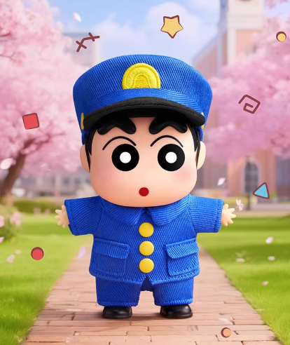 Original TOPTOY Crayon Shin Chan Classic Life Vinyl Plush Toy Blind Box Series