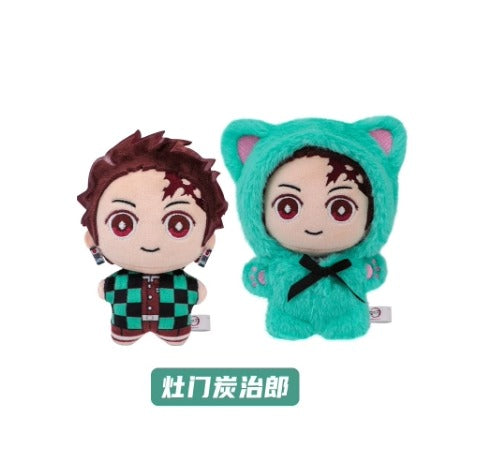 EAKI Demon Slayer Cat Paradise Party Blind Box Plush Toy – Cute Anime Plushies for Girls / Collectibles / Gifts