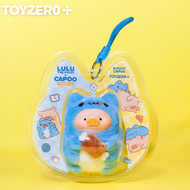Official TOYZERO+LULU Pig × CAPOO Stacking Burger Blind Box Figure Series 罐头猪LuLux咖波联名叠叠乐汉堡系列手办