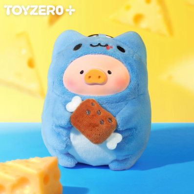 Official TOYZERO+LULU Pig × CAPOO Stacking Burger Blind Box Figure Series 罐头猪LuLux咖波联名叠叠乐汉堡系列手办