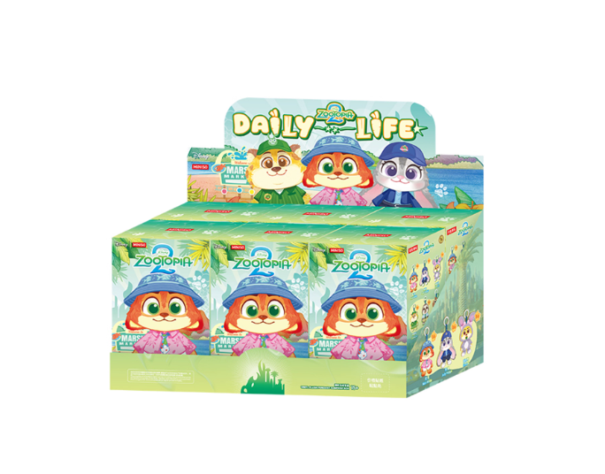 Ready Stock Original Zootopia 2 City Residents Series Blind Box (Soft Vinyl Plush)