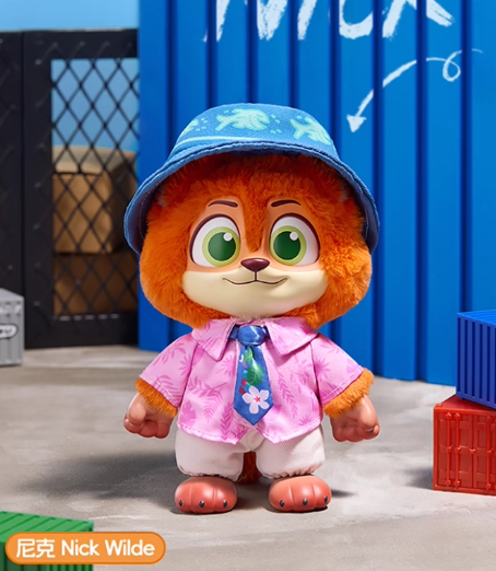 Ready Stock Original Zootopia 2 City Residents Series Blind Box (Soft Vinyl Plush)