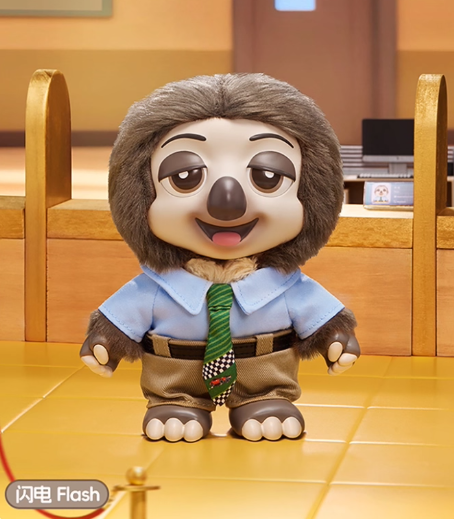 Ready Stock Original Zootopia 2 City Residents Series Blind Box (Soft Vinyl Plush)