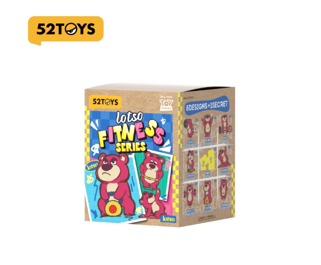 52TOYS Lotso V4 Fitness Series — Blind Box Trendy Toy