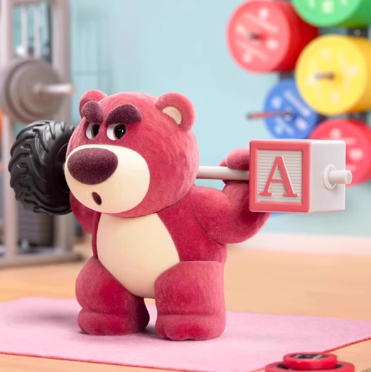 52TOYS Lotso V4 Fitness Series — Blind Box Trendy Toy