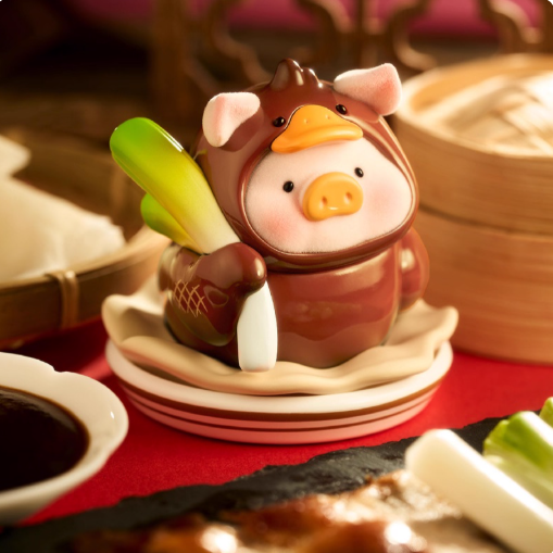 Toyzeroplus + Original Lu’s Little Restaurant Series Flocked Blind Box Toy