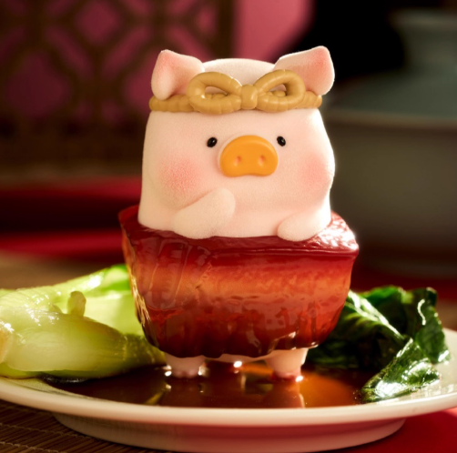 Toyzeroplus + Original Lu’s Little Restaurant Series Flocked Blind Box Toy