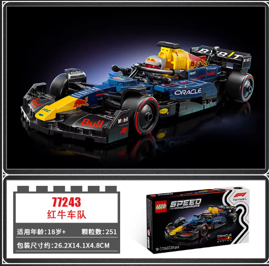 LEGO Super Speed F1 Racing Car building set Bricktoys Gifts For boys