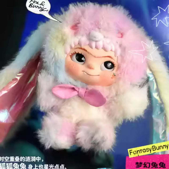 Original MINISO WAKUKU 2.0 Wow Kuku Rabbit & FoxFox Series Blind Box 名创优品WAKUKU哇库库毛毛潮趣系列盲盒手办摆件毛绒礼物